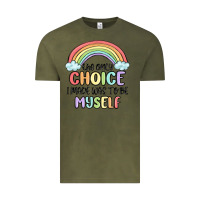 Vintage Olive gay pride Vintage Tee - MaliasSmallBusiness