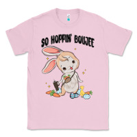 Bubblegum Pink so hoppin boujee easter bunny  belt bag ins Classic Tee - MaliasSmallBusiness