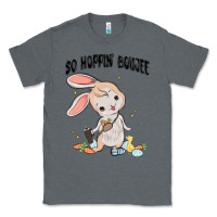 Charcoal Heather so hoppin boujee easter bunny  belt bag ins Classic Tee - MaliasSmallBusiness