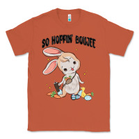 Copper so hoppin boujee easter bunny  belt bag ins Classic Tee - MaliasSmallBusiness