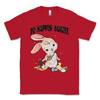 Red so hoppin boujee easter bunny  belt bag ins Classic Tee - MaliasSmallBusiness