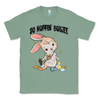 Sage so hoppin boujee easter bunny  belt bag ins Classic Tee - MaliasSmallBusiness