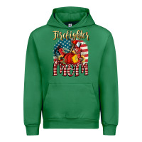 Emerald Firefighter mom Urban Hoodie - FaDigitalArtStudio