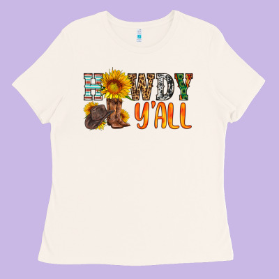 Howdy Y All Ladies Tee Designed By Hra Design Shop