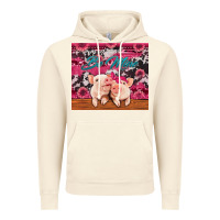 Vintage Artic be mine valentine's day pigs Vintage Hoodie - Jasminsmagicworld
