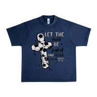 Navy soccer Urban Heavy Tee - MaliasSmallBusiness