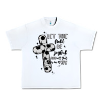 White soccer Urban Heavy Tee - MaliasSmallBusiness
