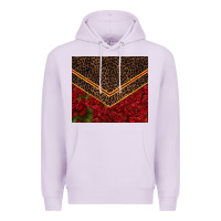 Lilac red roses with leopard Premium Hoodie - TumblerDesignByShophia