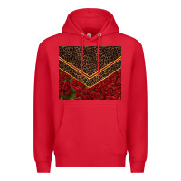Red red roses with leopard Premium Hoodie - TumblerDesignByShophia
