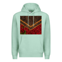 Seafoam red roses with leopard Premium Hoodie - TumblerDesignByShophia