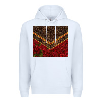 White red roses with leopard Premium Hoodie - TumblerDesignByShophia