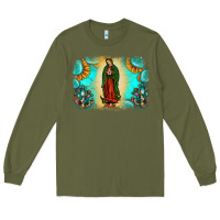 Gemstone Our Lady Of Guadalupe Long Sleeve Tee | Teevron