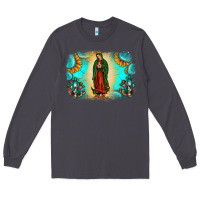 Smoke gemstone our lady of guadalupe Long Sleeve Tee - JahusDesignShop
