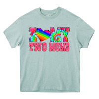 Arona i love my two moms Heavy Core Tee - HRA Design Shop