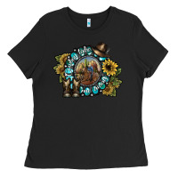 Black cowboy take me away 2 Ladies Tee - SublimationCraftShop