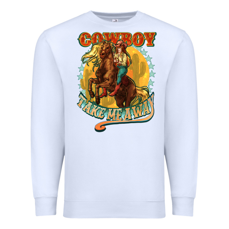 Busy Doing Cowgirl Shit Premium Sweatshirt by HowdyJamesFarm | Teevron