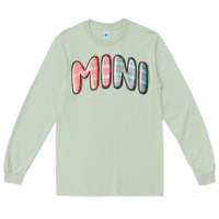 Matcha mini christmas plaid Long Sleeve Tee - MaliasSmallBusiness