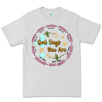 Dove Grey god says you are Premium Tee - JahusDesignShop
