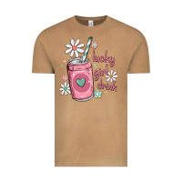 Vintage Camel lucky girl drink Vintage Tee - MaliasSmallBusiness