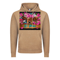 Vintage Coffee be mine valentine's day cow Vintage Hoodie - Jasminsmagicworld