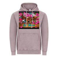 Vintage Zinc be mine valentine's day cow Vintage Hoodie - Jasminsmagicworld