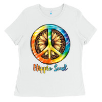 White Hippie  Soul Ladies Tee - JahusDesignShop