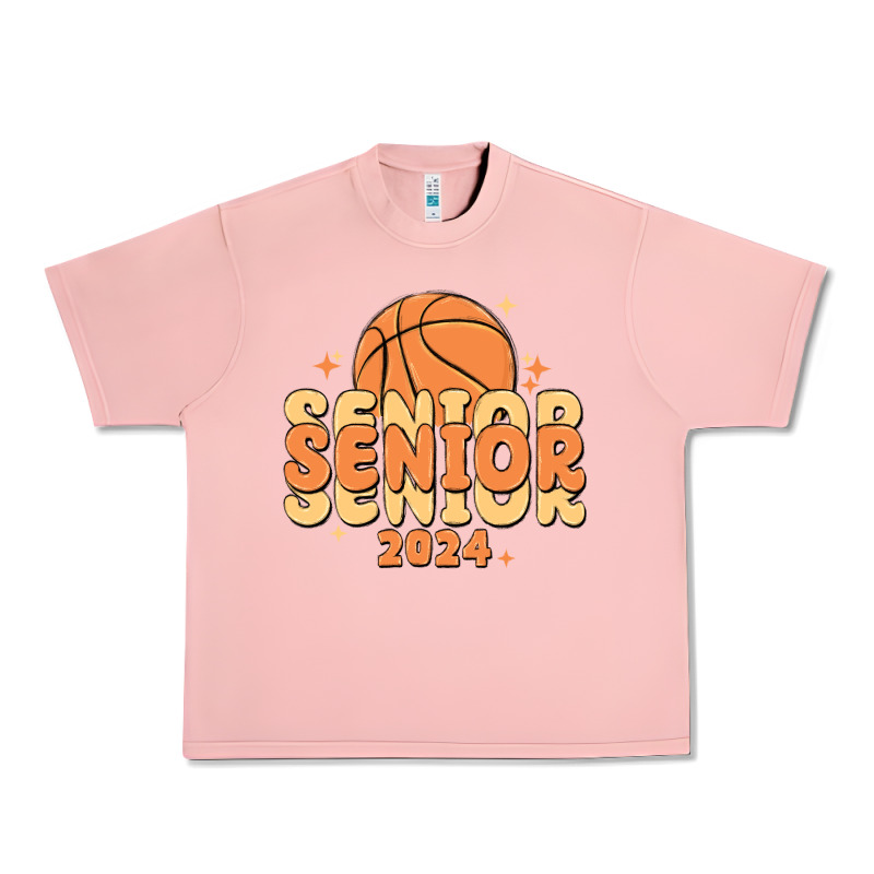 Basketball Senior 2024 Urban Heavy Tee by MaliasSmallBusiness | Teevron