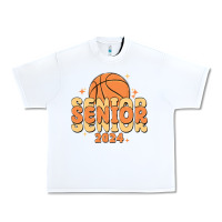 White basketball senior 2024 Urban Heavy Tee - MaliasSmallBusiness