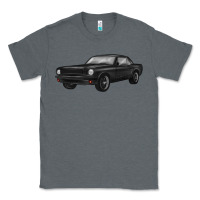 Charcoal Heather classic car Classic Tee - MaliasSmallBusiness