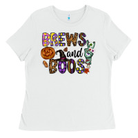 Brews And Boos Ladies Tee | Teevron