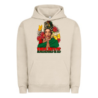 Pigment French Oak believe black woman Urban Hoodie - FaDigitalArtStudio