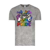 Cloud Rock gaymer pride Vintage Tee - MaliasSmallBusiness