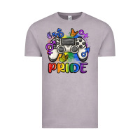 Vintage Zinc gaymer pride Vintage Tee - MaliasSmallBusiness