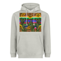 Moon Dust western desert with leopard and sunflowers tumbler tbs Heavyweight Hoodie - TumblerDesignByShophia
