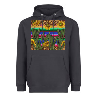 Smoke western desert with leopard and sunflowers tumbler tbs Heavyweight Hoodie - TumblerDesignByShophia