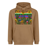 Toasted Coconut western desert with leopard and sunflowers tumbler tbs Heavyweight Hoodie - TumblerDesignByShophia