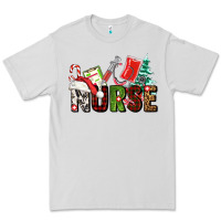 Dove Grey Christmas nurse Premium Tee - AdoDesignShop