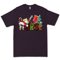 Plum Christmas nurse Premium Tee - AdoDesignShop