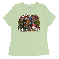 Matcha cowboy take me away Ladies Tee - SublimationCraftShop