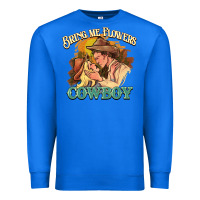 True Royal Bring me flowers cowboy Premium Sweatshirt - HowdyJamesFarm