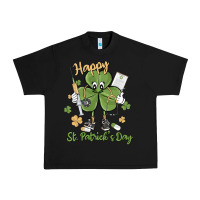 Black happy st. patrick's day Urban Heavy Tee - MaliasSmallBusiness