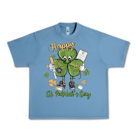 Pebble Blue happy st. patrick's day Urban Heavy Tee - MaliasSmallBusiness