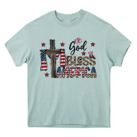 Arona god bless america Heavy Core Tee - CowhideDigitalArt