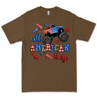 Cacao all american boy  monsterr truck Premium Tee - AdoDesignShop