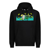 Black let's get salty with lime Premium Hoodie - TumblerDesignByShophia