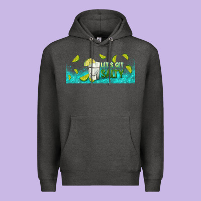 Let's Get Salty With Lime Premium Hoodie Designed By Tumblerdesignbyshophia