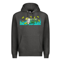 Charcoal Heather let's get salty with lime Premium Hoodie - TumblerDesignByShophia