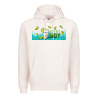Pale Pink let's get salty with lime Premium Hoodie - TumblerDesignByShophia