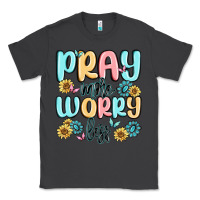 Smoke pray more worry less Classic Tee - MaliasSmallBusiness