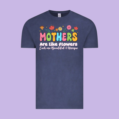 Mothers Are Like Flowers Vintage Tee Designed By Jahusdesignshop